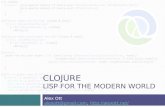 Clojure: Lisp for the modern world (русская версия)