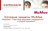 Comguard: Сетевые защиты McAfee. Лидеры "гартнер меджик квадранта" в новой одежке