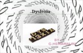 Dyslexia in detail