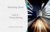 Marketing direto - Aula 8 - Telemarketing