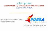 Giới thiệu CLB Phần mềm Tự do Nguồn mở Việt Nam (VFOSSA)