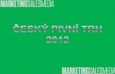 Data o českém pivním trhu 2012