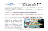 Italie jobs-ete-2014