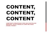 Content, Content, Content 4 Social Media