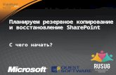 Planning SharePoint 2010 Backup and Recovery (Russian)