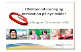 Effektmonitorering og motivation på nye måder af Per Roholt og Michael Henriksen, Team Online, og Lars Lange, Esbjerg Kommune