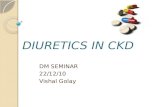 Diuretics in CKD