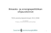 Sll Energiapolitiikan Ohjauskeinot Leo Stranius 29022008