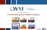 Les médias sociaux par les consultants WSI