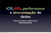 iOS, APIs e sincronização de dados