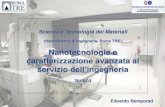 Meccanica: Nanotecnologie e caratterizzazione avanzata al servizio dell’ingegneria by Edoardo Bemporad