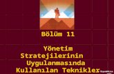 Stratejik yonetim prezantasyonu_2004_2005_bolum11