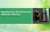 Meditacion mindfulness, metodo Mahasi