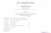 Aluminium Dans Les Vaccins