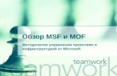 Msf и Mof   обучение продавцов