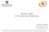 Redes VoIP - O Futuro da Telefonia