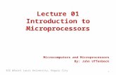 ECESLU Microprocessors lecture