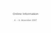 Online  Information Glaerur