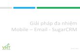 Giải pháp Mobile - Email - SugarCRM
