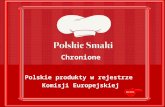 Polskie smaki chronione/protected polish flavors