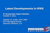 Latest IFRS Developments