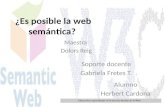 Es posible la web semántica