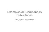 Exemplos De Campanhas PublicitáRias