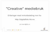 Creative Mediebruk
