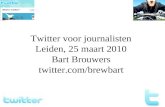 Twitter Voor Journalisten 25 Maart 2010