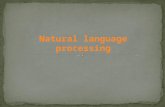 Natural language processing 2