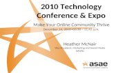 2010 ASAE Technology Conference & Expo - Making Your Online Community Thrive