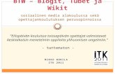BTW – blogit, tubet ja wikit alakoulussa