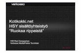 NäIn Onnistut Verkossa - HSY tarjoaa vinkkejä ruokaa rippeistä -teemalla Kotikokki.netissä