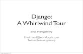 Django   a whirlwind tour