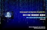 2014 정보보호 트렌드-Dhan-kim-2014-3-25