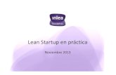 Cocina tu idea Sevilla Nov13 - Principios Lean startup