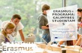 ERASMUS+ programa: galimybės studentams