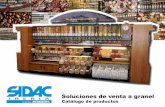 Catálogo Sidac Iberia de dispensadores venta a granel