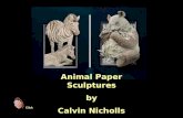 Calvin nicholls _animal_paper_sculpture