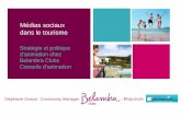 Médias sociaux dans le tourisme : stratégie et politique d’animation chez Belambra Clubs