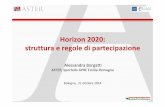 Horizon 2020 - Presentazione seminario ASTER Bologna 21/10/14