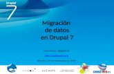 Migración de datos en drupal 7   migrate - feeds