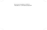Conversações sobre teatro e educação   livro