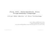 Intermediate Java Programming Language (in Thai)