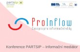 Šimon Vích: ProInflow: Časopis pro informační vědy (Blok Projekty PARTSIP)