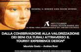 art & tourism - tourist experience design - 18.05.2012 - M. goetz e A. rossi