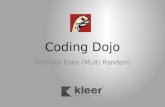 Kleer  - Yoseki Coding Dojo - RubyConfAr