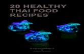 20 HEALTHY THAI FOOD RECIPES