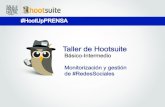 Taller de Hootsuite: Monitorización y gestión de redes sociales