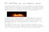 Volcan de islandia investigacion alumnos